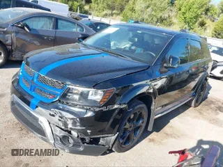 2017 Dodge Journey Crossroad Plus with VIN 3C4PDCGB3HT556975, listed as a IAAI auction lot 41657532 with 95,405 mi miles. Bid and sale history available at carsss.com. Image 2.