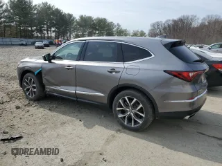 2022 Acura MDX w/Technology Package with VIN 5J8YE1H45NL014145, listed as a Copart auction lot 48190145 with 37,849 mi miles and Salvage Title. Bid and sale history available at carsss.com. Image 2.