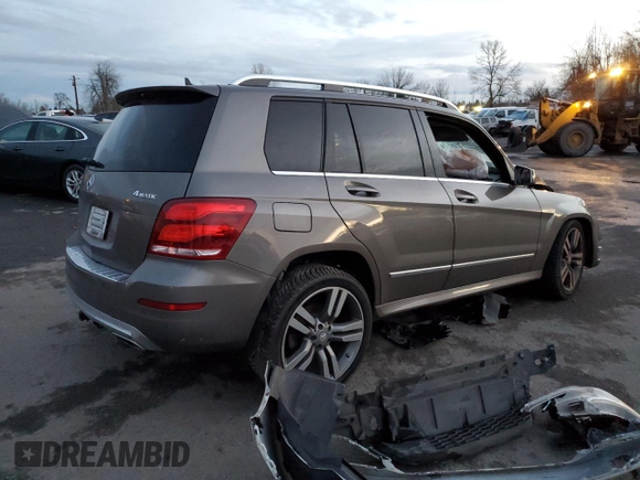 2014 Mercedes-Benz GLK 350 with VIN WDCGG8JBXEG275537, listed as a Copart auction lot 81522723 with Not Provided miles and Salvage Title. Bid and sale history available at DreamBid. Image 3.
