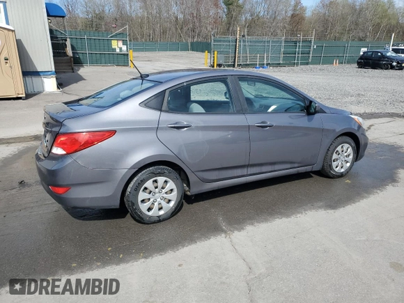 2017 Hyundai Accent Value Edition with VIN KMHCT4AE8HU315098, listed as a Copart auction lot 53959225 with 98,882 mi miles and Salvage Title. Bid and sale history available at DreamBid. Image 3.