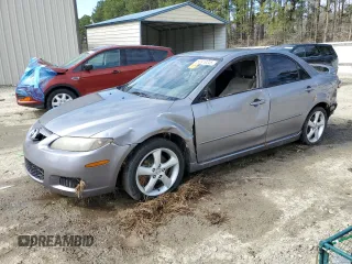 2008 Mazda 6 i Sport VE with VIN 1YVHP80C185M28336, listed as a Copart auction lot 50919245 with 229,955 mi miles and Salvage Title. Bid and sale history available at carsss.com. Image 1.