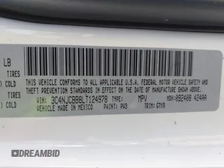 2020 Jeep Compass Altitude z VIN 3C4NJCBB8LT124978, wystawiony jako IAAI lot #42084990 z przebiegiem 101 501 mil mil oraz . Historia ofert i sprzedaży dostępna na DreamBid. Obrazek 9.