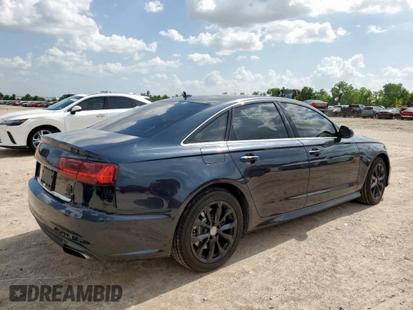 2017 Audi A6 Premium Plus with VIN WAUG8AFC6HN003673, listed as a Copart auction lot 65113635 with 114,714 mi miles and Salvage title. Bid and sale history available at DreamBid. Image 3.