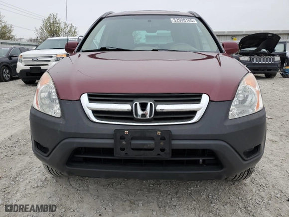 2004 Honda CR-V EX with VIN SHSRD78894U216833, listed as a Copart auction lot 52998105 with 129,330 mi miles and Clean Title. Bid and sale history available at carsss.com. Image 5.