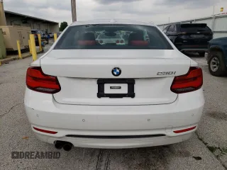 2018 BMW 2 Series 230i with VIN WBA2J1C52JVD09153, listed as a Copart auction lot 58341493 with 36,163 mi miles. Bid and sale history available at carsss.com. Image 6.