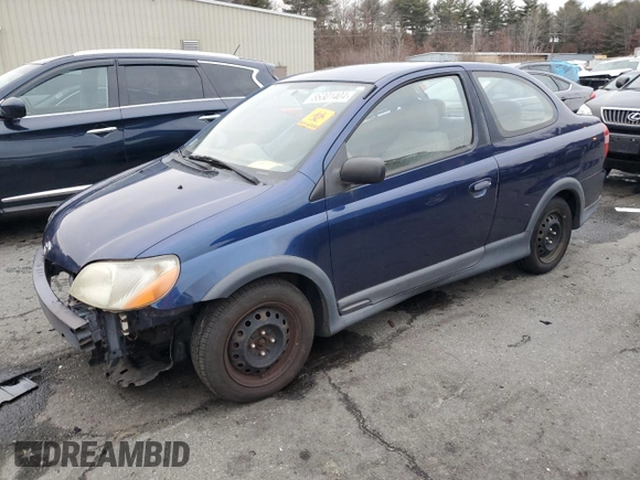 2001 Toyota ECHO with VIN JTDAT123610116152, listed as a Copart auction lot 86301404 with 114,047 mi miles and Salvage title. Bid and sale history available at DreamBid. Image 1.