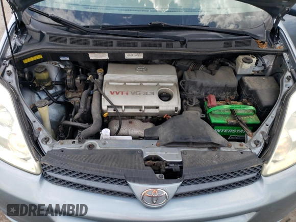 2004 Toyota Sienna XLE z VIN 5TDZA22C74S049299, wystawiony jako Copart lot #55959205 z przebiegiem 237 599 mil mil oraz Szkoda całkowita • Salvage title. Historia ofert i sprzedaży dostępna na DreamBid. Obrazek 12.