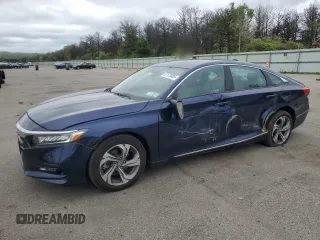 2020 Honda Accord EX-L with VIN 1HGCV2F52LA003155, listed as a Copart auction lot 57173685 with 28,722 mi miles and Salvage title. Bid and sale history available at DreamBid. Image 1.