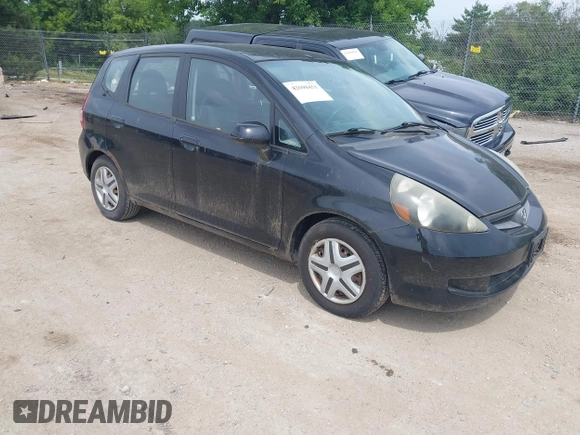 2007 Honda Fit with VIN JHMGD38437S014676, listed as a IAAI auction lot 42698451 with 288,354 mi miles and . Bid and sale history available at DreamBid. Image 1.