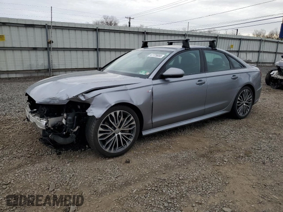 2016 Audi A6 2.0T Premium with VIN WAUFFAFC9GN189628, listed as a Copart auction lot 47725655 with 81,848 mi miles and Salvage Title. Bid and sale history available at carsss.com. Image 1.