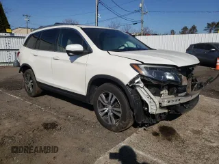 2016 Honda Pilot EX-L with VIN 5FNYF6H58GB111797, listed as a Copart auction lot 49082765 with 145,055 mi miles and Salvage Title. Bid and sale history available at carsss.com. Image 4.