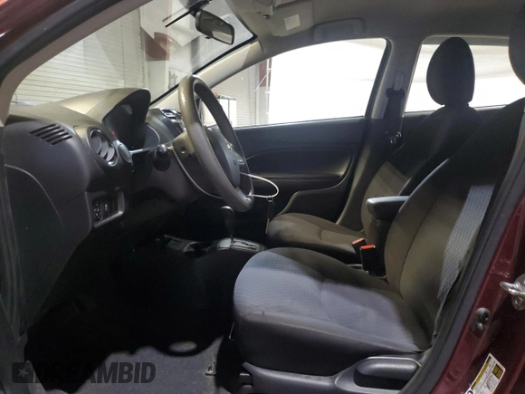 2018 Mitsubishi Mirage ES с VIN ML32A3HJ1JH004049, выставлен на аукционе Copart как лот 53874285 с пробегом 48 046 миль миль и Списание • Salvage title. История ставок и продаж доступна на DreamBid. Изображение 7.