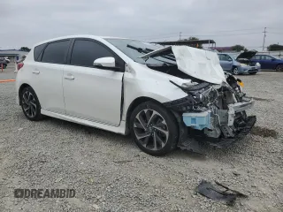 2016 Scion iM z VIN JTNKARJE5GJ516391, wystawiony jako Copart lot #58365715 z przebiegiem 89 399 mil mil oraz Szkoda całkowita • Salvage title. Historia ofert i sprzedaży dostępna na DreamBid. Obrazek 4.