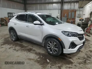 2020 Buick Encore GX Essence with VIN KL4MMFS28LB126732, listed as a Copart auction lot 41818695 with 52,627 mi miles and Salvage title. Bid and sale history available at DreamBid. Image 4.
