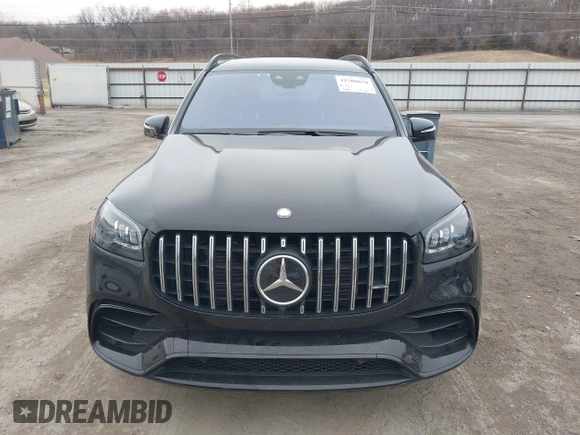 2024 Mercedes-Benz GLS 63 AMG with VIN 4JGFF8KE1RB077568, listed as a IAAI auction lot 41500870 with 15,854 mi miles and . Bid and sale history available at DreamBid. Image 12.