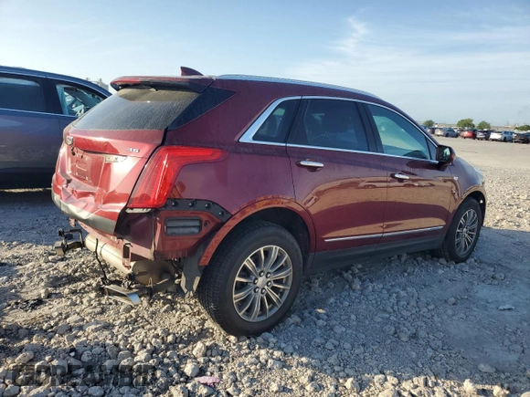 2017 Cadillac XT5 Luxury AWD with VIN 1GYKNDRS8HZ221062, listed as a Copart auction lot 54223415 with 103,791 mi miles and Salvage Title. Bid and sale history available at DreamBid. Image 3.