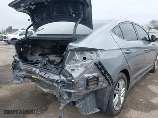 2019 Hyundai Elantra SEL with VIN KMHD84LF1KU816854, listed as a IAAI auction lot 41648387 with 55,070 mi miles. Bid and sale history available at carsss.com. Image 6.