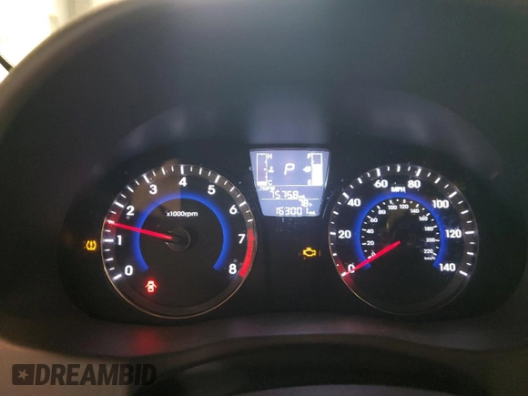 2015 Hyundai Accent GLS with VIN KMHCT4AE1FU820929, listed as a Copart auction lot 59723093 with 163,001 mi miles. Bid and sale history available at carsss.com. Image 9.