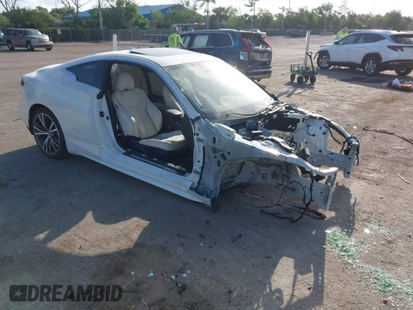 2020 Infiniti Q60 Luxe with VIN JN1EV7EK2LM340471, listed as a IAAI auction lot 42452406 with Not provided miles and . Bid and sale history available at DreamBid. Image 1.