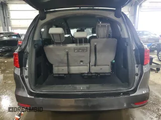 2019 Honda Odyssey EX with VIN 5FNRL6H53KB002850, listed as a Copart auction lot 46446265 with 57,278 mi miles and Salvage Title. Bid and sale history available at carsss.com. Image 6.