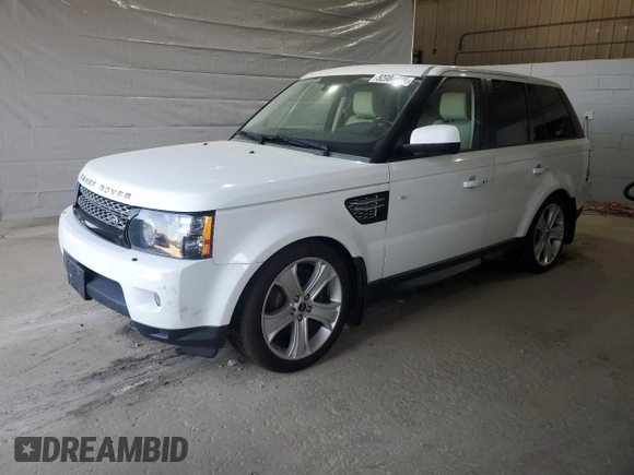 2012 Land Rover Range Rover Sport HSE Lux with VIN SALSK2D42CA747411, listed as a Copart auction lot 52984625 with 51,350 mi miles and Clean Title. Bid and sale history available at DreamBid. Image 1.