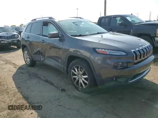 2014 Jeep Cherokee Limited with VIN 1C4PJMDB2EW215897, listed as a Copart auction lot 59576765 with 107,071 mi miles and Salvage title. Bid and sale history available at DreamBid. Image 13.