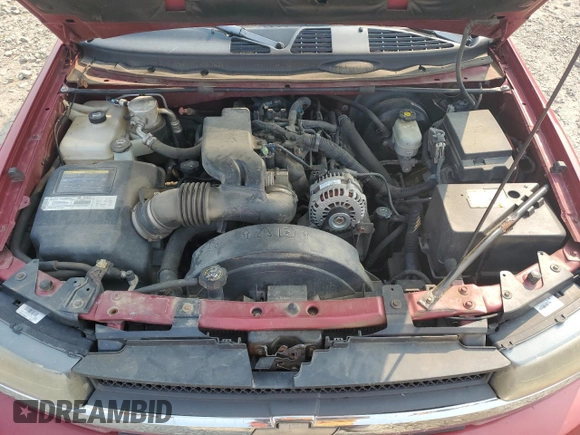 2003 Chevrolet TrailBlazer EXT LT with VIN 1GNET16P736163924, listed as a Copart auction lot 70987834 with 165,370 mi miles and Non Repairable. Bid and sale history available at DreamBid. Image 12.