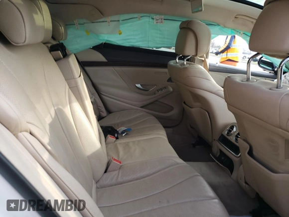 2016 Mercedes-Benz S 550 with VIN WDDUG8CB8GA264697, listed as a Copart auction lot 87267274 with Not Provided miles and Salvage Title. Bid and sale history available at carsss.com. Image 11.