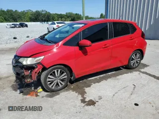 2015 Honda Fit EX-L with VIN 3HGGK5H86FM776253, listed as a Copart auction lot 51589745 with 121,977 mi miles and Salvage Title. Bid and sale history available at carsss.com. Image 1.