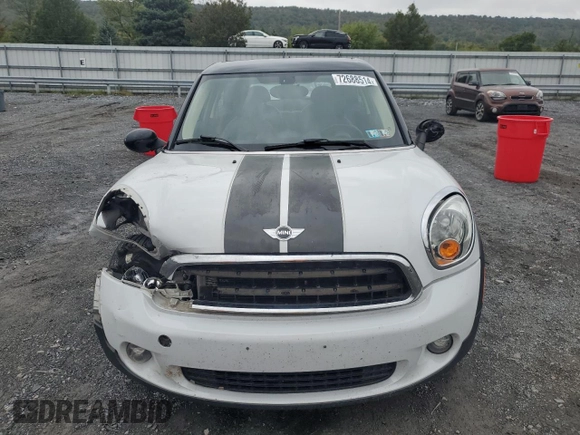 2014 MINI Paceman z VIN WMWSS1C58EWN46661, wystawiony jako Copart lot #72688514 z przebiegiem 95 432 mil mil oraz Szkoda całkowita • Salvage title. Historia ofert i sprzedaży dostępna na DreamBid. Obrazek 5.