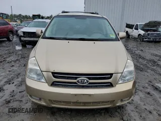 2007 Kia Sedona EX with VIN KNDMB233576140856, listed as a Copart auction lot 66734014 with 153,197 mi miles and Clean Title. Bid and sale history available at carsss.com. Image 5.