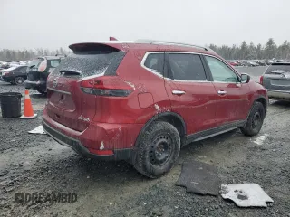 2019 Nissan Rogue SL with VIN 5N1AT2MV2KC722502, listed as a Copart auction lot 51614075 with 129,007 mi miles and Clean Title. Bid and sale history available at carsss.com. Image 3.