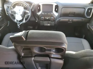2021 Chevrolet Silverado 1500 LT with VIN 1GCPYDEK6MZ267119, listed as a Copart auction lot 87022124 with 35,054 mi miles and Salvage Title. Bid and sale history available at carsss.com. Image 8.