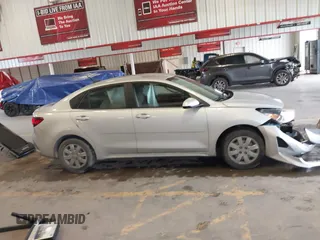 2022 Kia Rio S with VIN 3KPA24AD2NE473517, listed as a IAAI auction lot 41704769 with 52,810 mi miles. Bid and sale history available at carsss.com. Image 13.