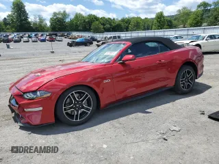 2022 Ford Mustang GT Premium with VIN 1FATP8FF1N5131263, listed as a Copart auction lot 59709614 with 3,692 mi miles and Salvage Title. Bid and sale history available at carsss.com. Image 1.