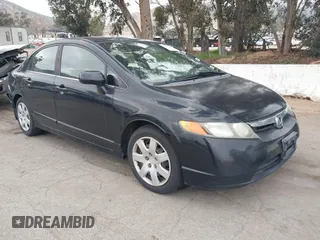 2007 Honda Civic Sdn LX with VIN 1HGFA16537L009530, listed as a IAAI auction lot 41901749 with 247,294 mi miles. Bid and sale history available at carsss.com. Image 1.