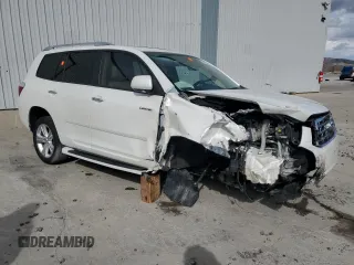 2010 Toyota Highlander Limited with VIN 5TDDK3EH5AS003034, listed as a Copart auction lot 50449835 with 185,717 mi miles and Salvage title. Bid and sale history available at DreamBid. Image 4.