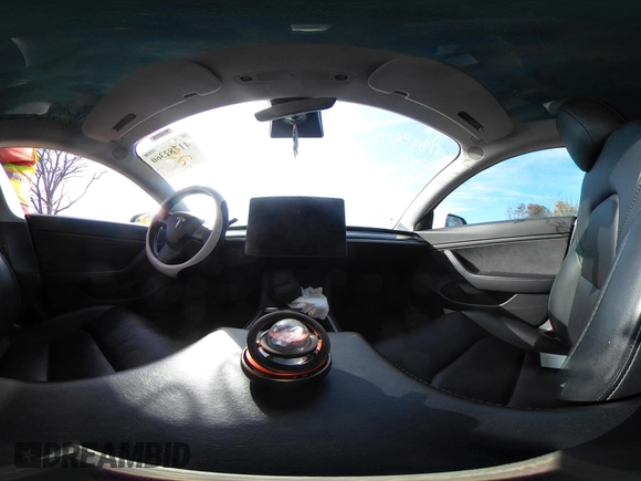 2021 Tesla Model 3 Long Range with VIN 5YJ3E1EB2MF858267, listed as a IAAI auction lot 41782360 with 79,671 mi miles and . Bid and sale history available at DreamBid. Image 21.