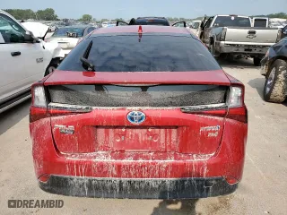 2022 Toyota Prius L Eco with VIN JTDKAMFUXN3169116, listed as a Copart auction lot 63921594 with 47,623 mi miles and Salvage Title. Bid and sale history available at carsss.com. Image 6.