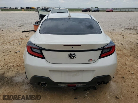 2024 Toyota 86 with VIN JF1ZNBB12R9755286, listed as a Copart auction lot 50488925 with Not Provided miles and Clean Title. Bid and sale history available at DreamBid. Image 6.