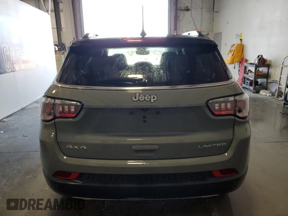 2023 Jeep Compass Limited with VIN 3C4NJDCNXPT564799, listed as a Copart auction lot 57844695 with 59,643 mi miles and Clean title. Bid and sale history available at DreamBid. Image 6.