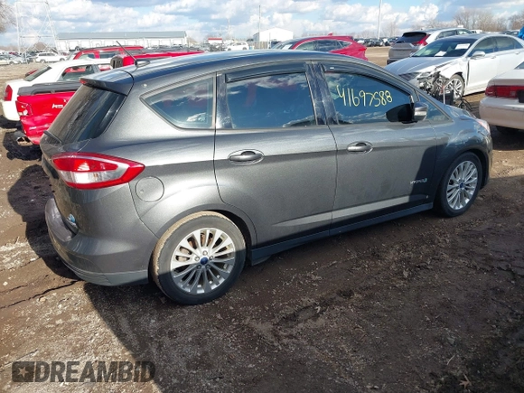 2017 Ford C-Max SE z VIN 1FADP5AU9HL108743, wystawiony jako IAAI lot #41697588 z przebiegiem 188 856 mil mil oraz . Historia ofert i sprzedaży dostępna na DreamBid. Obrazek 4.