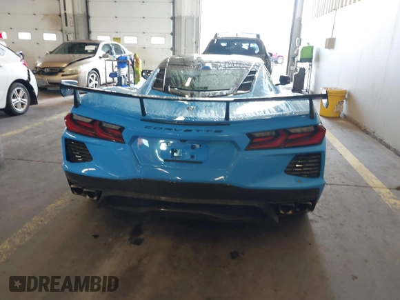 2022 Chevrolet Corvette 2LT with VIN 1G1YB2D41N5110421, listed as a IAAI auction lot 40873901 with 7,395 mi miles and . Bid and sale history available at DreamBid. Image 17.