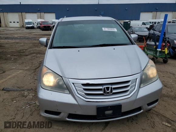 2010 Honda Odyssey EX with VIN 5FNRL3H41AB053753, listed as a Copart auction lot 47795955 with 221,395 mi miles and Clean Title. Bid and sale history available at carsss.com. Image 5.