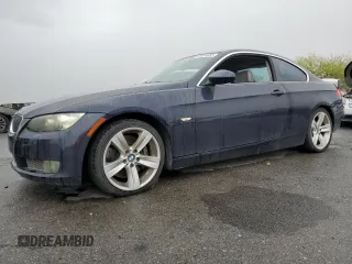 2007 BMW 3 Series 335i with VIN WBAWB73527PV83125, listed as a Copart auction lot 55534055 with 123,813 mi miles and Clean Title. Bid and sale history available at carsss.com. Image 1.