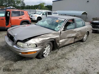 2002 Buick Park Avenue with VIN 1G4CW54K024213638, listed as a Copart auction lot 63895014 with 84,420 mi miles and Salvage Title. Bid and sale history available at carsss.com. Image 1.