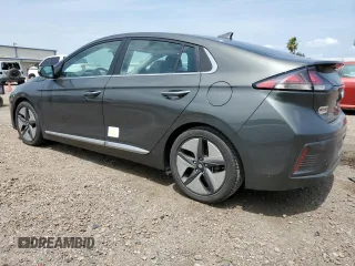 2021 Hyundai Ioniq Limited with VIN KMHC05LC1MU254410, listed as a Copart auction lot 53477115 with 126,606 mi miles and Salvage title. Bid and sale history available at DreamBid. Image 2.