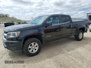 2018 Chevrolet Colorado 4WD Work Truck z VIN 1GCGTBEN0J1324292, wystawiony jako Copart lot #55038385 z przebiegiem 82 349 mil mil oraz Czysty tytuł • Clean title. Historia ofert i sprzedaży dostępna na DreamBid. Obrazek 1.
