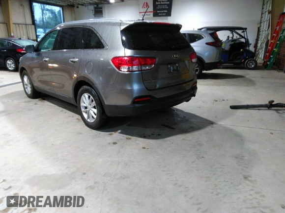2017 Kia Sorento LX V6 with VIN 5XYPG4A52HG214862, listed as a IAAI auction lot 41986714 with 64,498 mi miles. Bid and sale history available at carsss.com. Image 3.
