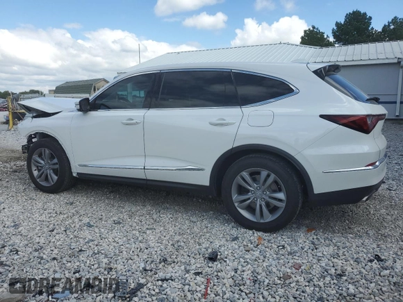 2023 Acura MDX with VIN 5J8YE1H3XPL030562, listed as a Copart auction lot 72036824 with 24,281 mi miles and Salvage Title. Bid and sale history available at carsss.com. Image 2.